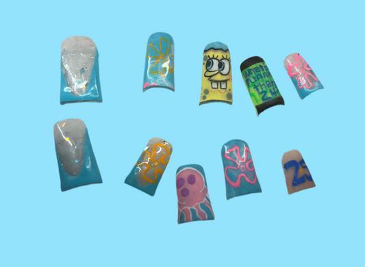 Custom press ons by Ky